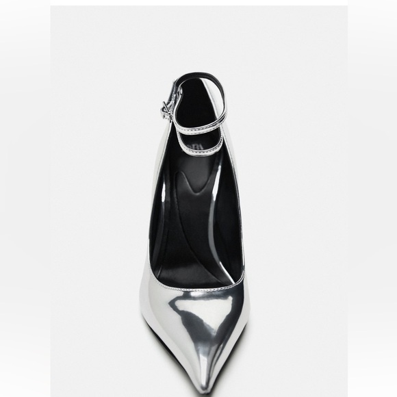 Silver Zara Heels - Picture 4 of 6